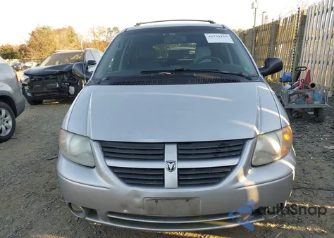 2007 Dodge Grand Caravan Sxt из США, поврежденный, VIN 2D4GP44L37R271983